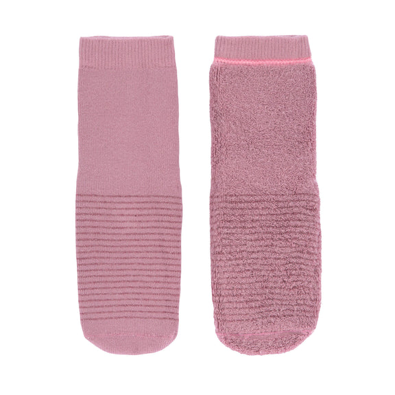Lässig Meias Antiderrapantes Cor de Rosa - Pack 2 Meias