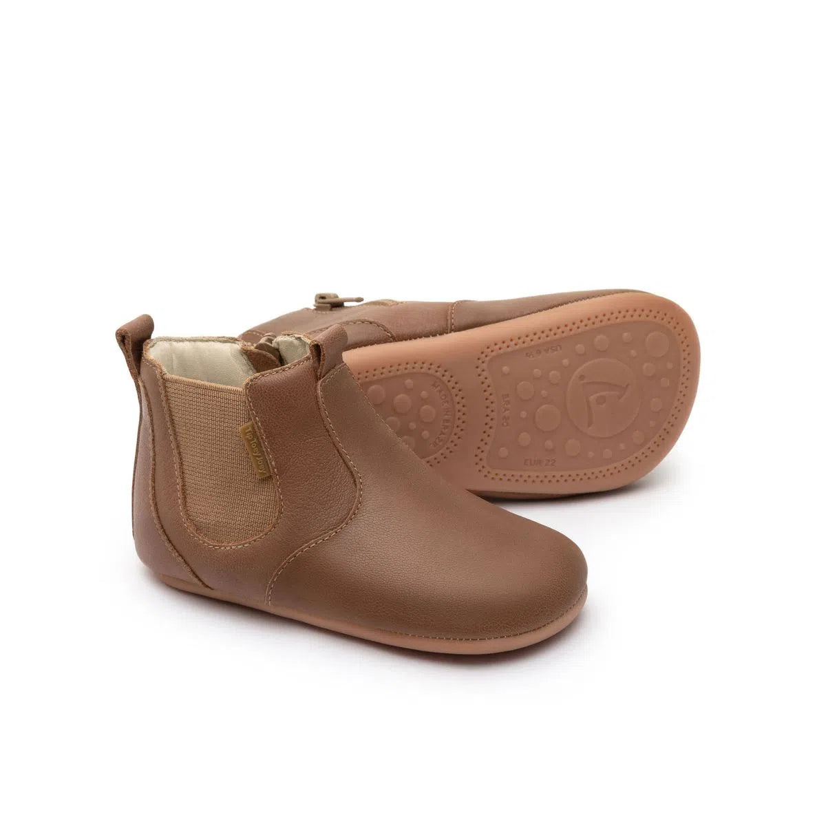 Tip Toey Joey - Botas Dusty Castanhas
