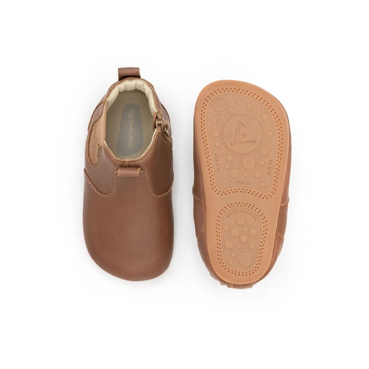 Tip Toey Joey - Botas Dusty Castanhas