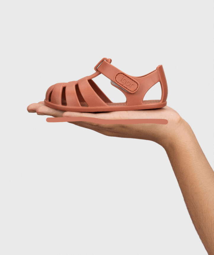 Igor - Sandálias Nemo Solid Terracota