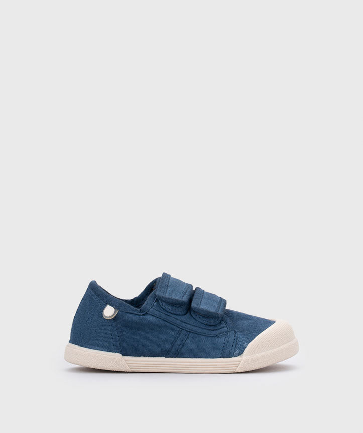 Igor - Ténis de Lona Velcro Azul Marinho