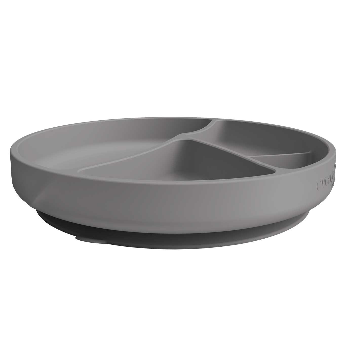 Prato De Silicone Com Ventosa EVERYDAY BABY - Cinzento