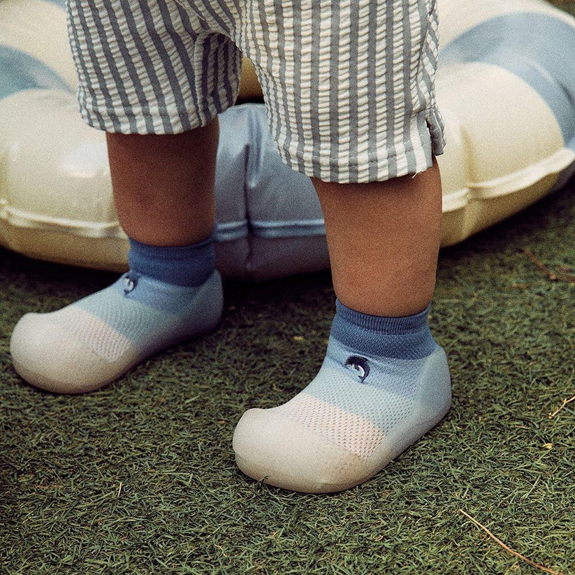 Attipas Summer Dolphin Navy - Tecido Aqua-X