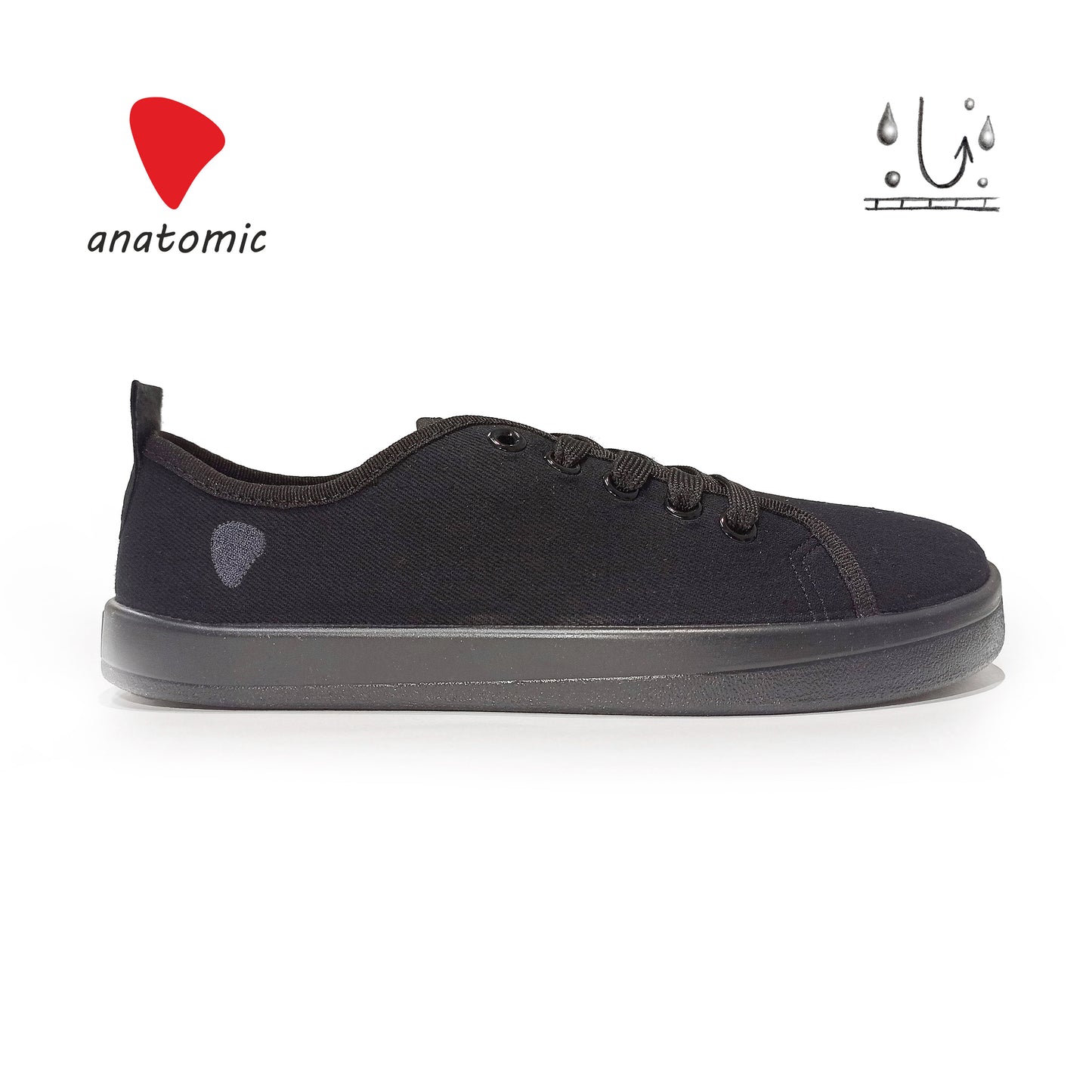 Anatomic - Ténis Starter Impermeáveis Preto