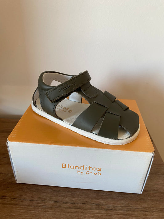 Blanditos by Crio´s - Sandálias Algodón Kaki